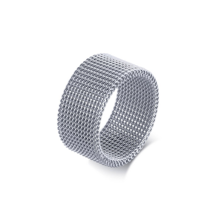 Mesh Ring | Silver