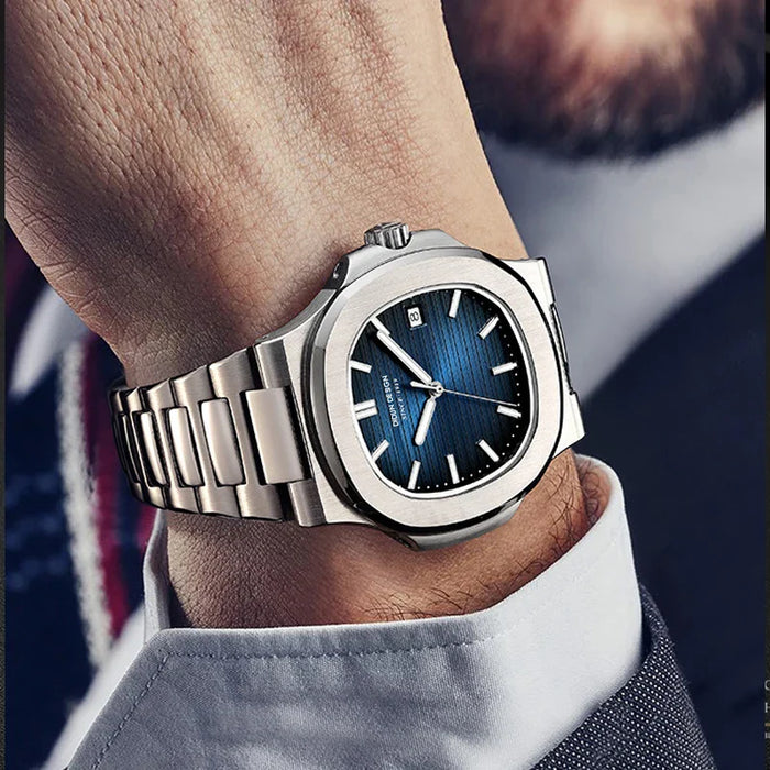 PARVEN® Luxury Quartz Stainless Watch