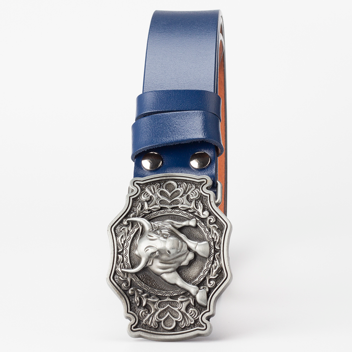 Vintage Echtleder Westerngürtel für Herren