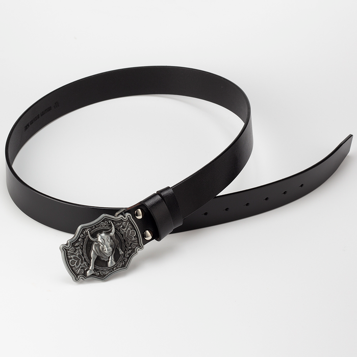 Vintage Echtleder Westerngürtel für Herren