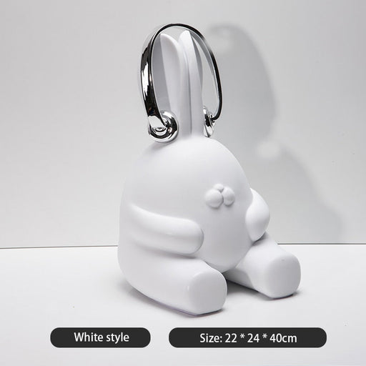 Creative Earring Resin Rabbit Ornaments