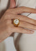 Golden Ring wirh Pearl for Women