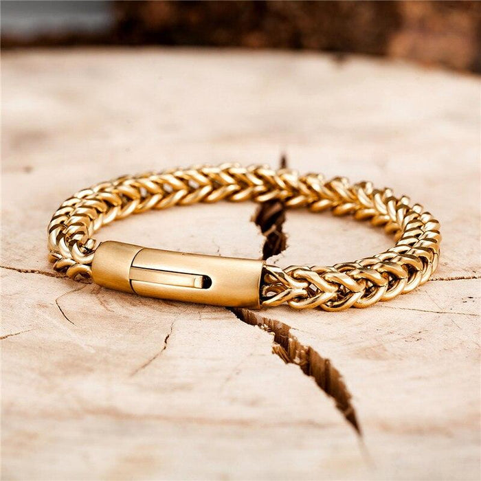 Pepper Clip Bracelet – Stainless Steel Silver Gold Water Resistant