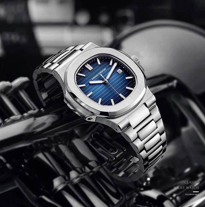 PARVEN® Luxury Quartz Stainless Watch
