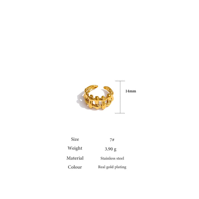 Beautiful Designer Golden Ring