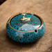 Lidded Ceramic Ashtray – Elegant Home & Desk Accent