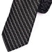 Classy Men Skinny Black Stripe Dot Tie