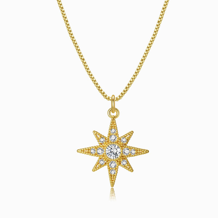 Jeweled Star of David Necklace