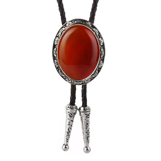 Agate Bolo Tie Yellow Bolo Necktie Unique Ties Women