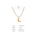 Designer Pearl Necklace with Moon