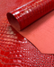 Handmade luxury leather card holder premium crocodile texture