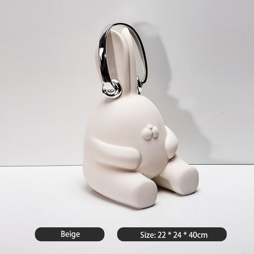 Creative Earring Resin Rabbit Ornaments