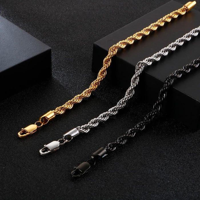 Meron Bracelet – High-Quality Metal Rope Design