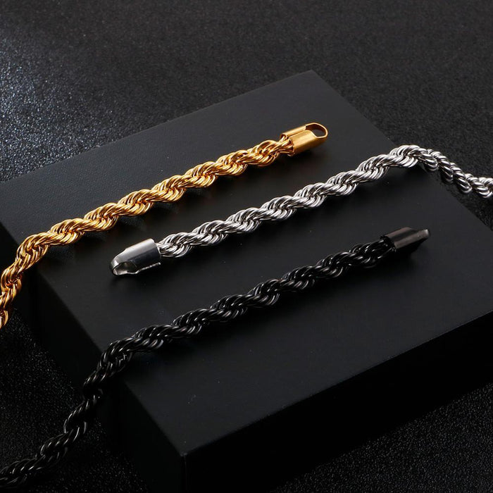 Meron Bracelet – High-Quality Metal Rope Design