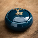 Lidded Ceramic Ashtray – Elegant Home & Desk Accent