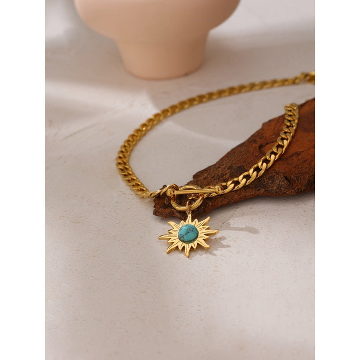 Sun Design Stylish Necklace