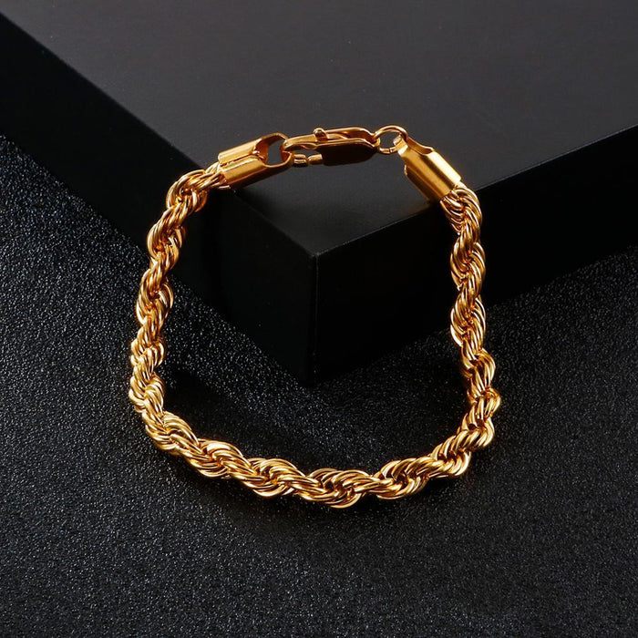 Meron Bracelet – High-Quality Metal Rope Design