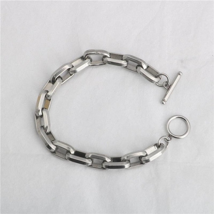 Fashion Titanium Steel Bracelet Unisex