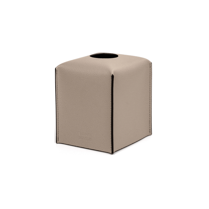 High-quality leather tissue holder