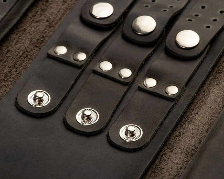 Leather travel ring holder