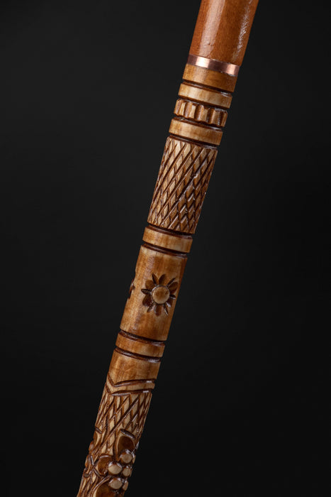 Stylish Eagle Walking Cane Hand Carved - Handmade