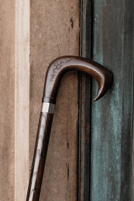 Elegant Walking Sticks for Men, Vintage Style Handmade