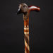 Vintage Duck Head Walking Cane With Rubber Tip Handcrafted