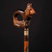 Stylish Walking Cane Animal Head Fox Head Walking Stick