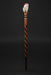 Walking Stick With Animal Carving - Carved Dog Head Walking Stick