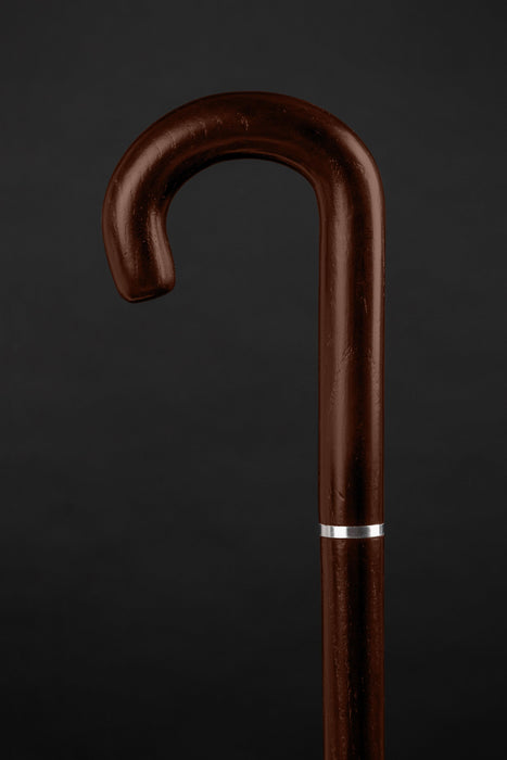 Tourist Style Walking Cane Classic Traditional - Crook Handle - Artynov | Unique Handmade Accessories