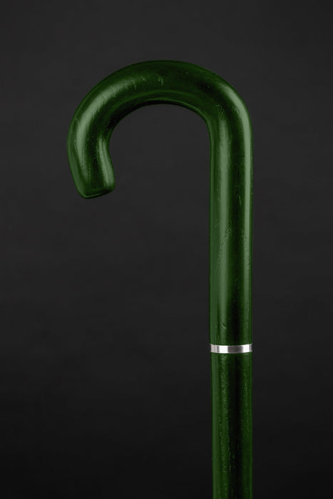 Tourist Style Walking Cane Classic Traditional - Crook Handle