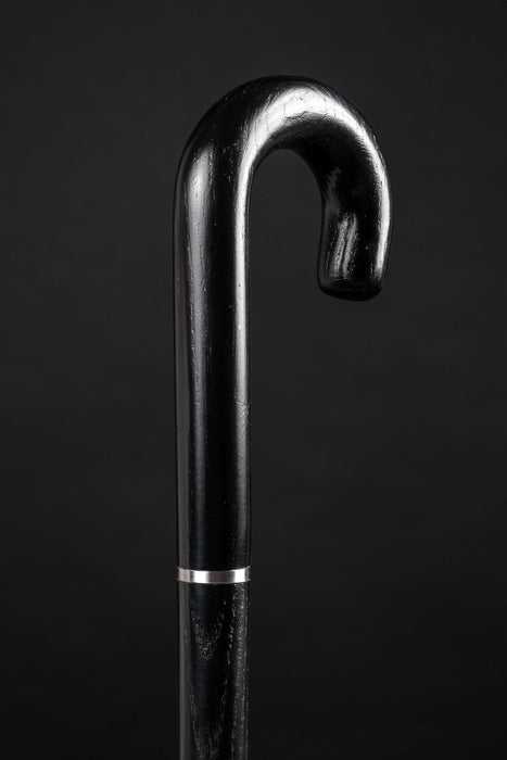 Tourist Style Walking Cane Classic Traditional - Crook Handle - Artynov | Unique Handmade Accessories