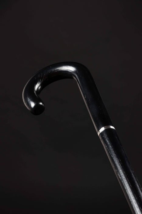 Tourist Style Walking Cane Classic Traditional - Crook Handle - Artynov | Unique Handmade Accessories