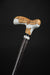 White Epoxy Maple Burl Walking Cane, Stylish Walking Cane