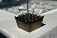 Windproof Brass Ashtray – Antique Finish with Detachable Top