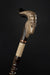 Wood Carved Animals Goat Walking Cane Colorful African