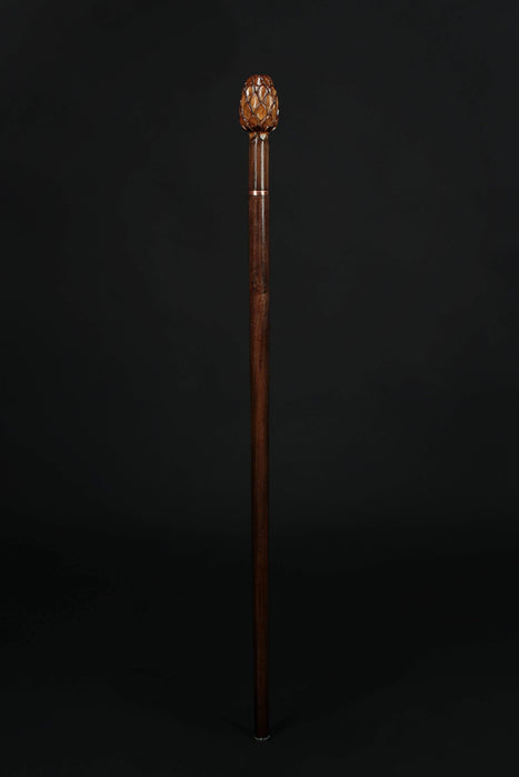 Pine Cone Walking Stick, Carving Pine Cone Walking Cane