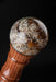 Sophisticated Look Knob Walking Cane Handle Boulder Opal Stone