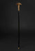 Unusual Walking Stick Comfortable Brass Handle - Nature Inspired