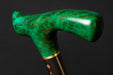 Stylish Exotic Burl Wood Walking Cane – Elegant Fashion Accessory