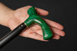 Stylish Exotic Burl Wood Walking Cane – Elegant Fashion Accessory