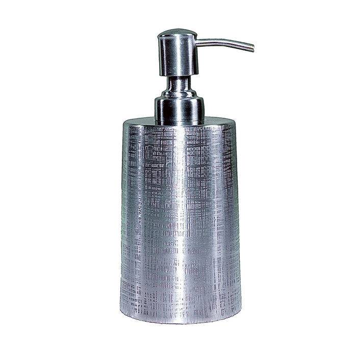 Polished Steel Bathroom Accessory Set – Jacquard Design