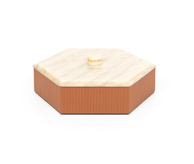 Kelly Hexagonal Box - Artynov | Unique Handmade Accessories