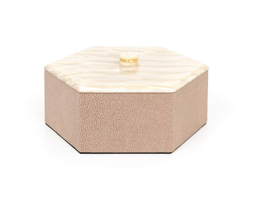 Kelly Hexagonal Box - Artynov | Unique Handmade Accessories