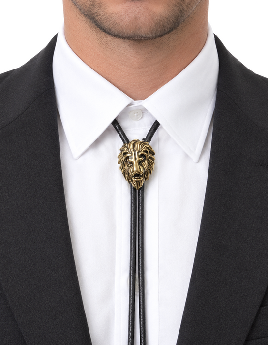Lion Bolo Tie For Men