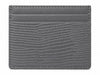 Luxury personalized leather card holder with custom monogram