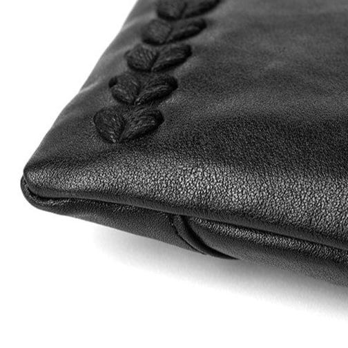 Genuine Cowhide Leather Men's Classic Business Clutch Bag