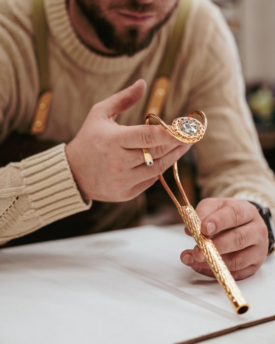 Luxury Fanciful Umbrella With Peacock Design