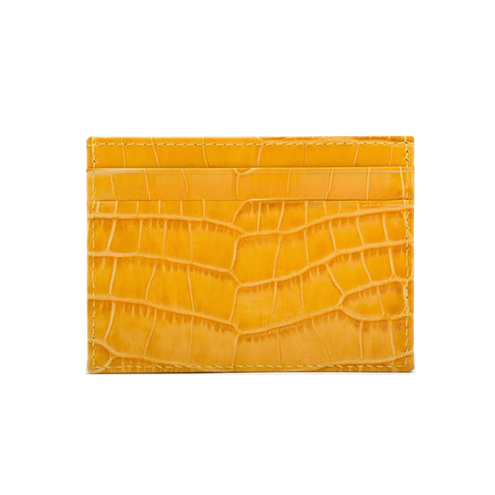 Luxury crocodile leather wallet aesthetic premium accessory