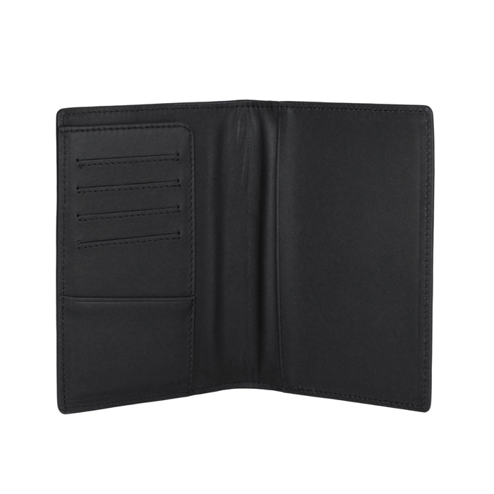 Luxury crocodile pattern leather passport holder RFID travel wallet